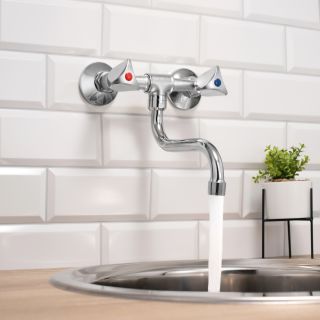 Настенный смеситель для кухни РМС SL119-361 хром